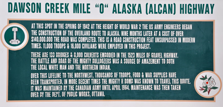 sing - Mile 0 Alaska Highway